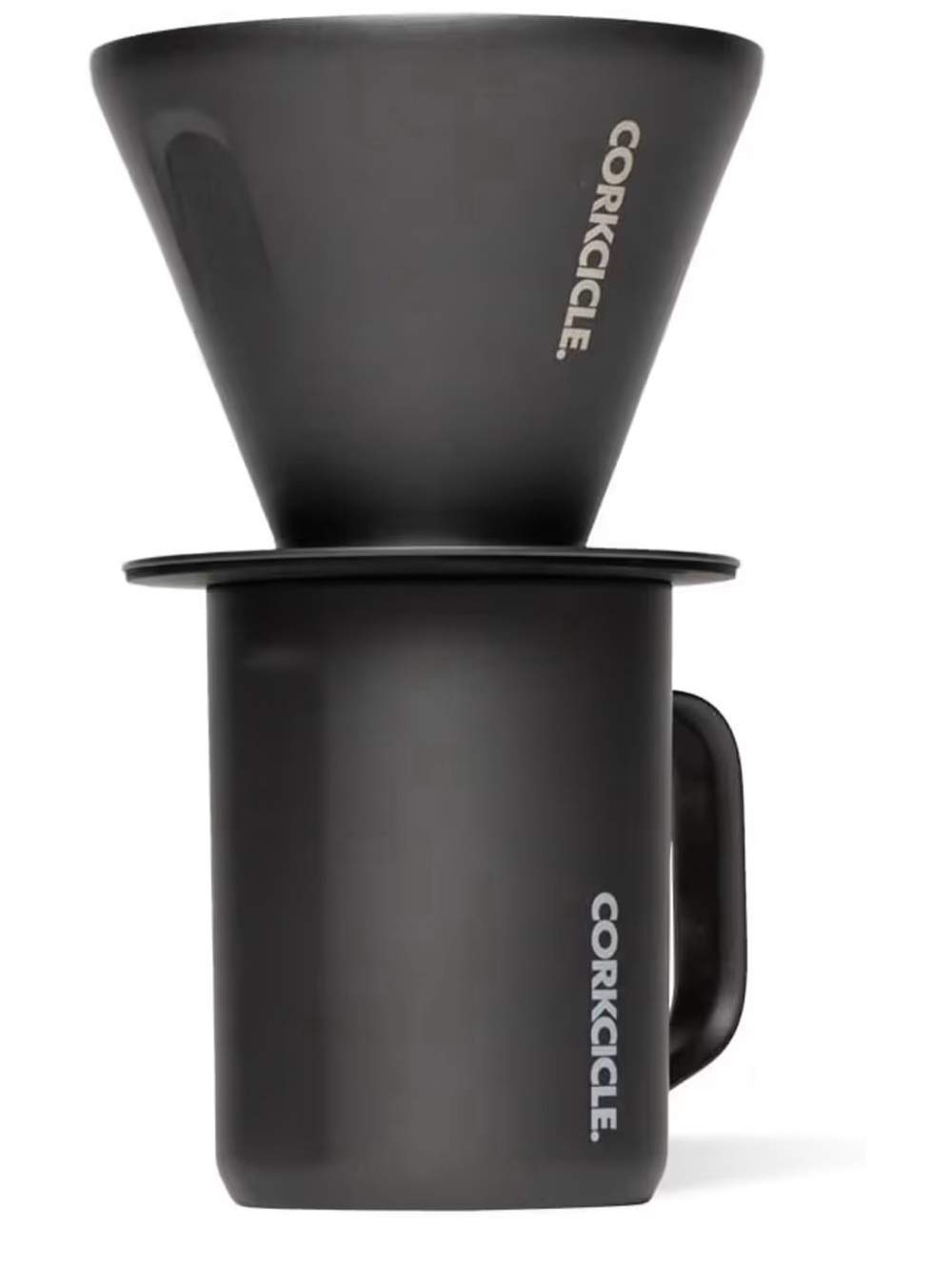 Corkcicle Matte Black Pour-Over Coffee Dripper